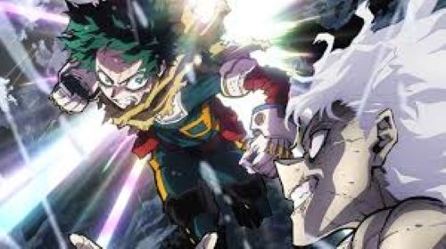 Midoriya Fighting Shigaraki