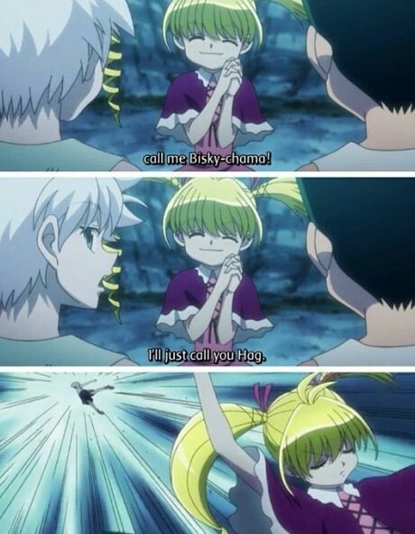 Killua Being Rude